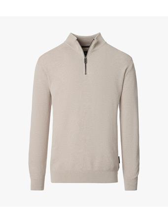 CASA MODA - Troyer Sweater 008 WHITE