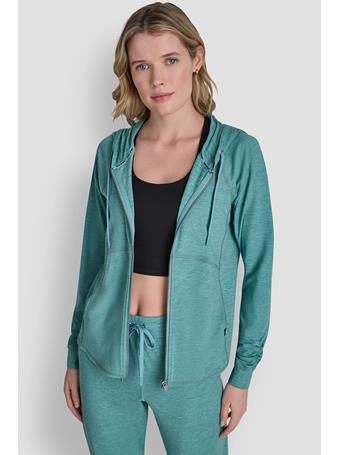 DKNY - Spacedye Full Zip Hoodie CN0 - COASTLN SPACEDYE