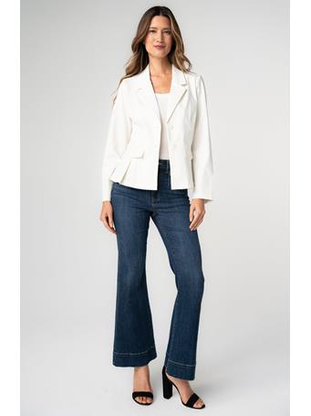 LIVERPOOL JEANS - Peplum Blazer WHIPPED CREAM