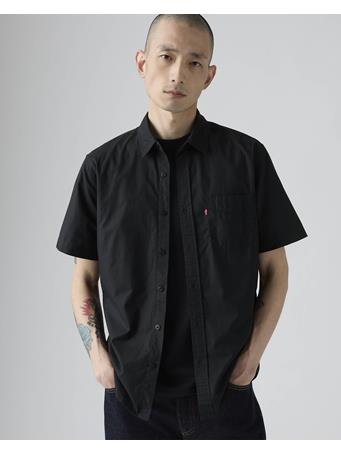 LEVI'S - Short-sleeve Classic Standard Fit Shirt JET BLACK