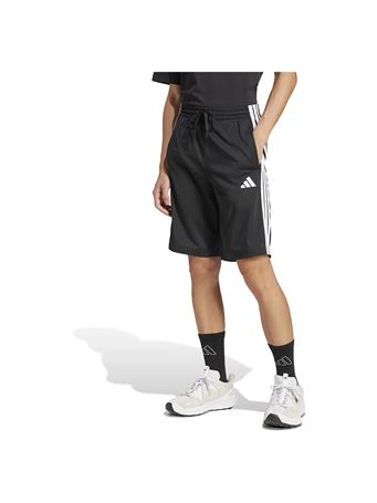 ADIDAS - 3 Stripes Tricot Regular Fit Shorts BLACK