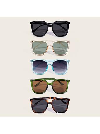 ANARCHY STREET - Acetate Frame Oversized Sunglasses Set ASST
