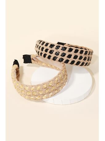 ANARCHY STREET - Two Piece Braided Headband MULTI