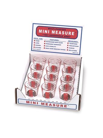 HAROLD IMPORT COMPANY - Multi-Purpose Mini Measure CLEAR