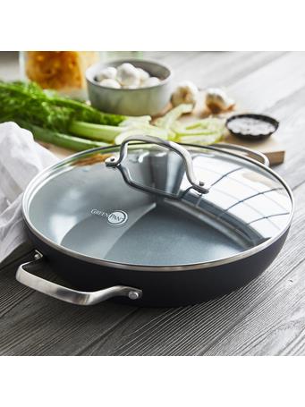 GREENPAN - Chatham Ceramic Nonstick 11" Everyday Pan with Lid GREY