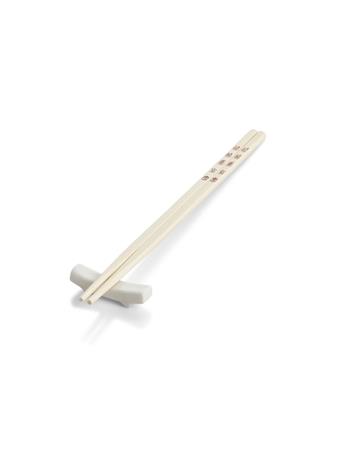 HAROLD IMPORT COMPANY - Classic Chopstick Rests - Set of 5 WHITE