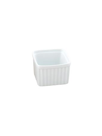 HAROLD IMPORT COMPANY - Square Souffle Ramekin WHITE