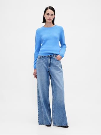 GAP - CashSoft Crewneck Sweater UNION BLUE