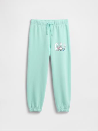 GAP - Gabby's Dollhouse Relaxed Logo Pull-On Joggers SURF SPRAY