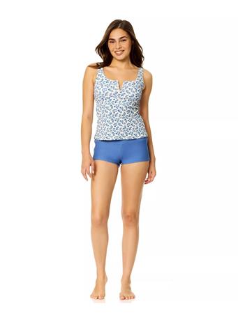 RAISINS - Negril Tankini Top BLUE DITSY