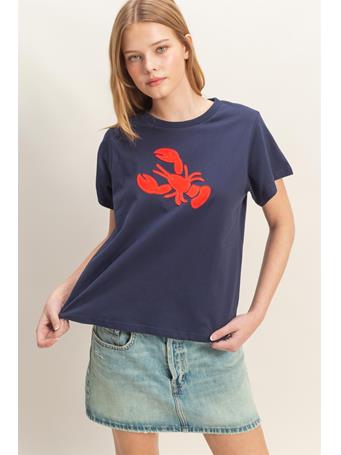 HYFIVE - Lobster Patch Tee NAVY