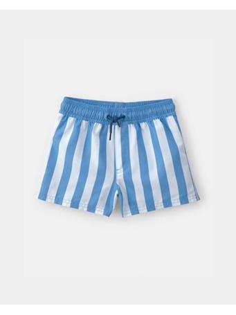 CARTERS - Toddler Boy Striped Swim Trunk BLUE