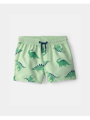 CARTERS - Toddler Boy Dinosaur Swim Trunks GREEN