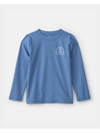 CARTERS - Boys Nautical Long-Sleeve Rashguard BLUE