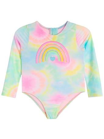 BREAKING WAVES - Rashguard with Rainbow MULTI