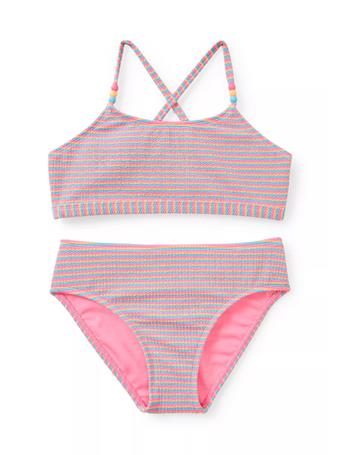 BREAKING WAVES - Multi Stripe 2-Piece Swimsuit MULTI