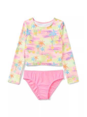 BREAKING WAVES - Surf Scenic 2-Piece Rashguard MULTI