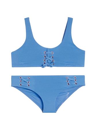 RAISINS - 2-Piece Rib Newport Bikini BLUE