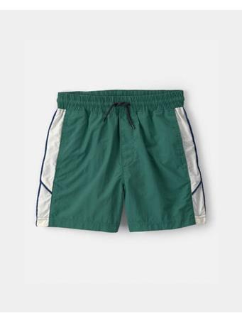 CARTERS - Boys Colorblock Active Shorts GREEN