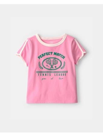 CARTERS - Girls 'Perfect Match' Tennis Active Top PINK