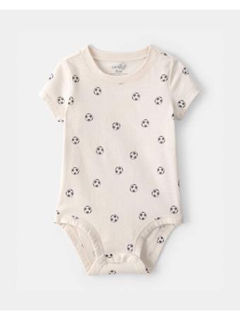 CARTERS - Baby Soccer Graphic Bodysuit IVORY