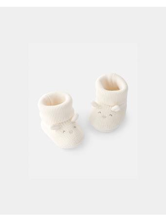 CARTERS - Baby Easter Bunny Booties IVORY