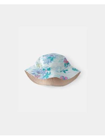 CARTERS - Toddler Boy Tropical Beach Reversible Bucket Swim Hat MULTI