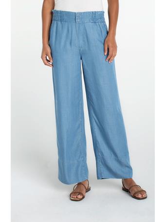 LIVERPOOL - Cinch Waist Pull-on Pant SUNLIT BLUE