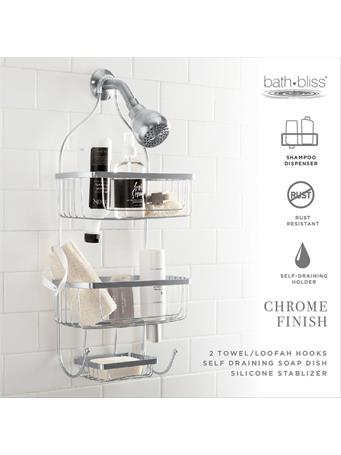 KENNEDY INTERNATIONAL - Chrome Shower Caddy CHROME