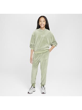 NIKE - Sportswear Girls' Pullover Hoodie OIL GREEN