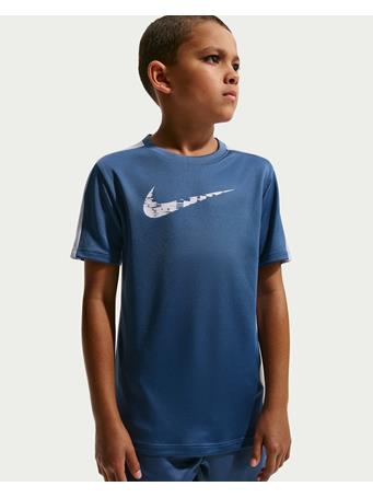 NIKE - Trophy23 Older Kids' (Boys') Dri-FIT Short-Sleeve Training Top MYSTIC NAVY