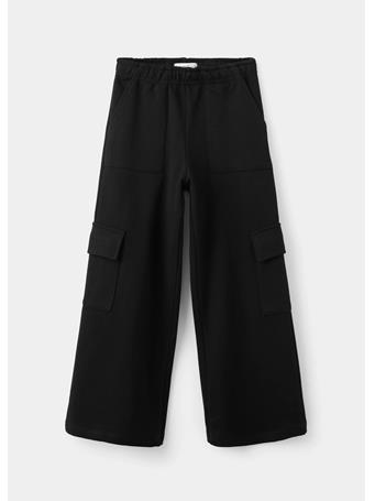 MANGO - Cotton Cargo Joggers BLACK