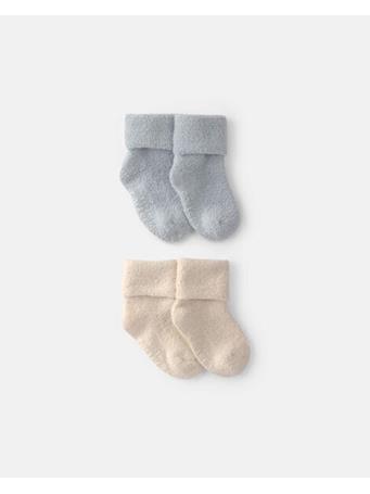 CARTERS - Baby 4-Pack Baby Booties BLUE