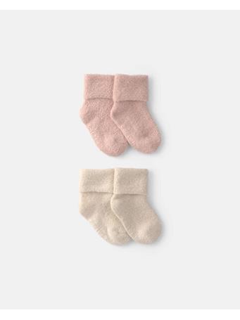 CARTERS - Baby Girl 4-Pack Baby Booties PINK