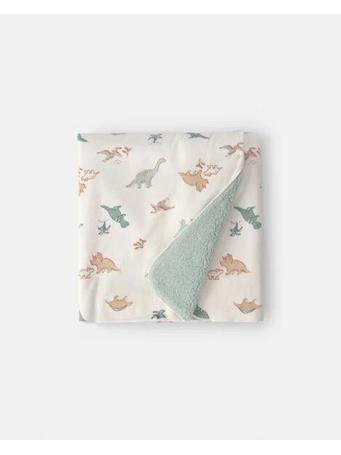 CARTERS - Baby Dinosaur Plush Blanket MULTI