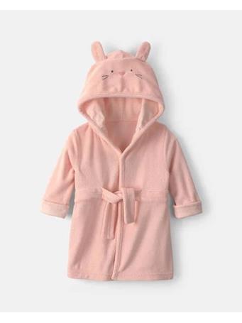 CARTERS - Baby Girl Bunny Terry Robe PINK