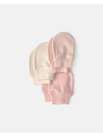 CARTERS - Baby Girl 3-Pack Mitts PINK