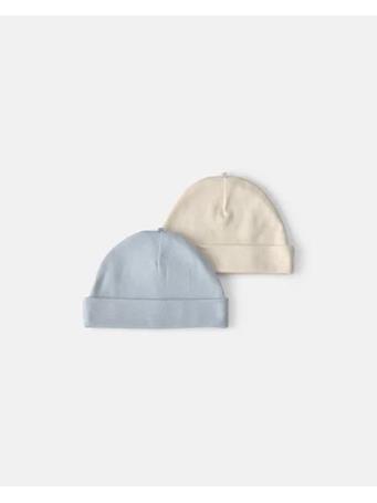 CARTERS - Baby 2-Pack Caps BLUE
