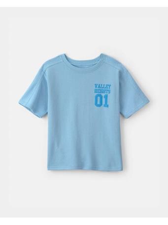 CARTERS - Boys Varsity French Terry Graphic Tee BLUE