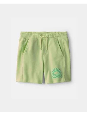 CARTERS - Boys Sunset French Terry Shorts GREEN