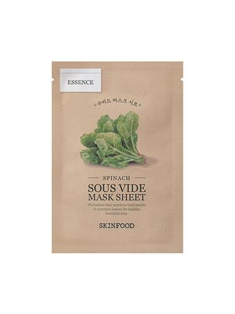 SKINFOOD - Spinach Sous Vide Mask Sheet NO COLOUR