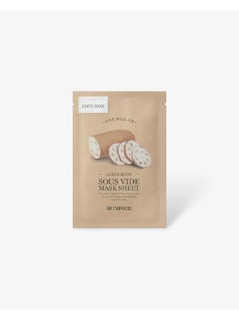 SKINFOOD - Lotus Root Sous Vide Mask Sheet NO COLOUR