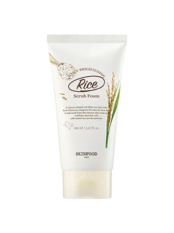SKINFOOD - Rice Daily Brightening Scrub Foam NO COLOUR