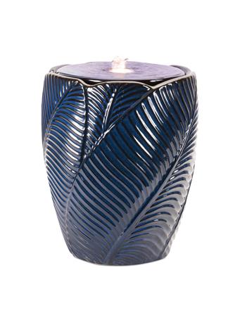 MELROSE INTERNATIONAL - Ceramic Fountain NAVY