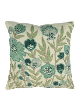 MELROSE INTERNATIONAL - Pillow BLUE/GREEN
