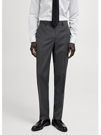 MANGO - Milan Slim-fit Suit Trousers GREY