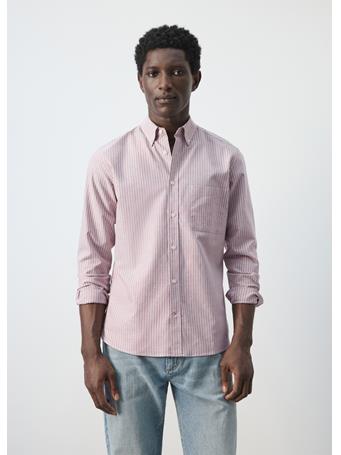 MANGO - Oxford Shirt RED