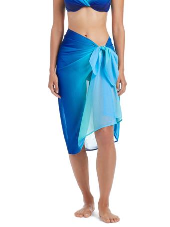 BLEU ROD BEATTIE - Desert Mirage Pareo Coverup MIDNIGHT