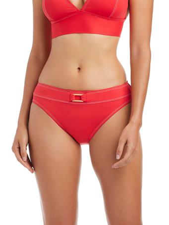 BLEU ROD BEATTIE - A Fine Line Hipster Bikini Bottom in Golden Gate GOLDEN GATE