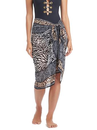 BLEU ROD BEATTIE - What's In The Mix Pareo Coverup MULTI